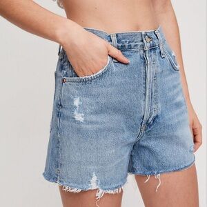 Agolde high-rise denim shorts (Dee Swapmeet) - size 29